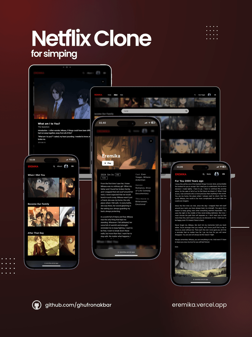 Netflix Clone gallery image 1