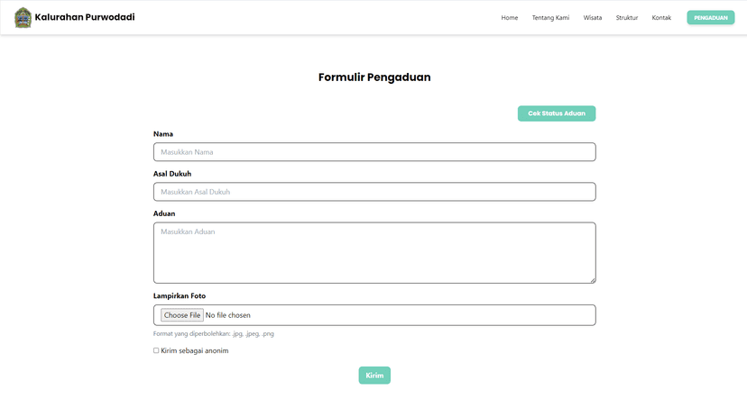 Website Pengaduan Masyarakat gallery image 4