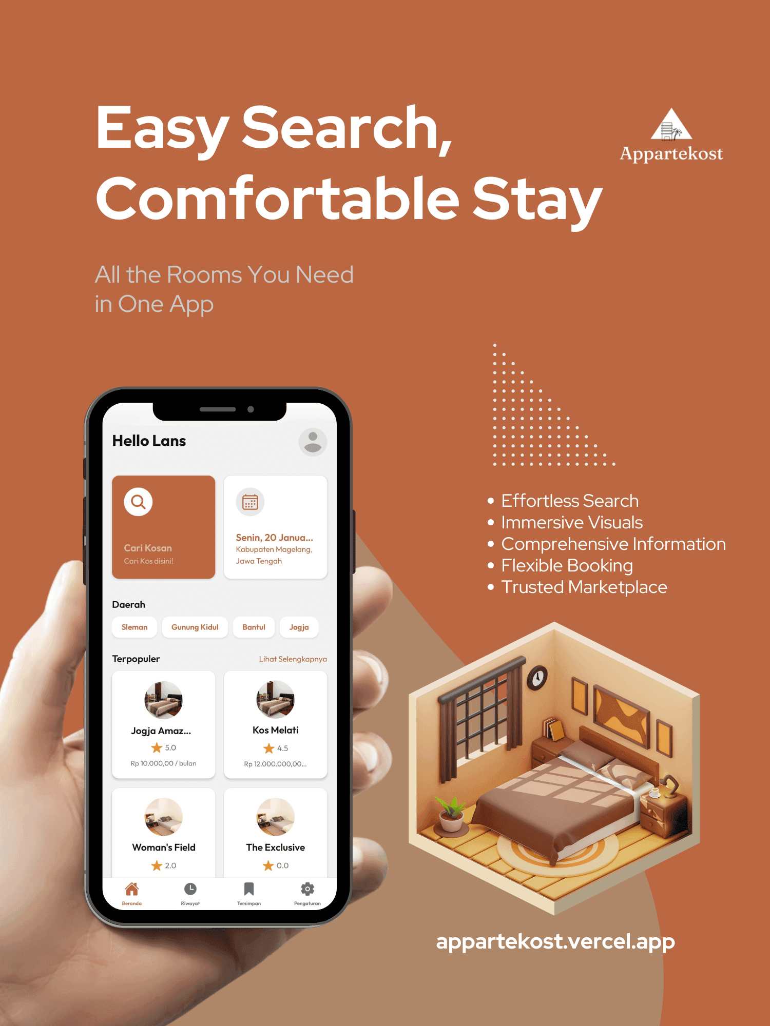 Apparte Kost hero preview